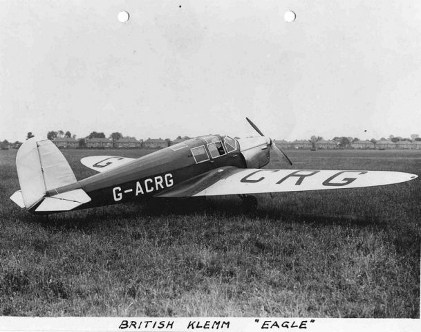 macrobertson race 1934 g-acrg british klemm eagle geoffrey shaw 0823-0009